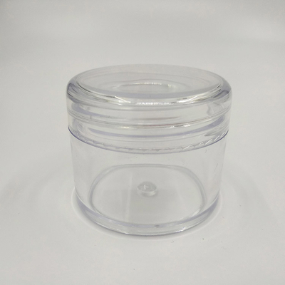 Impresión personalizada Jar cosmético de plástico sellado con una junta sensible a la presión
