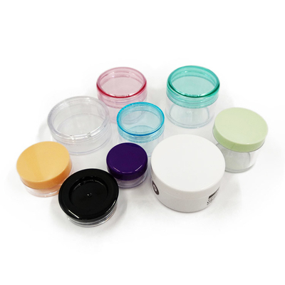 Envases plásticos para productos cosméticos de venta en caliente PS 5g 10g 30g frascos para crema facial