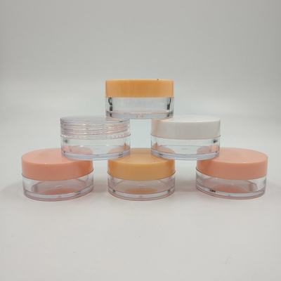 Jarrón cosmético de plástico personalizado 10ml 15ml 30ml 60ml 80ml 100ml 120ml 150ml Superficie lisa