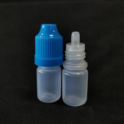 Botellas de gotero de plástico con tapa de tornillo para el almacenamiento seguro de líquidos