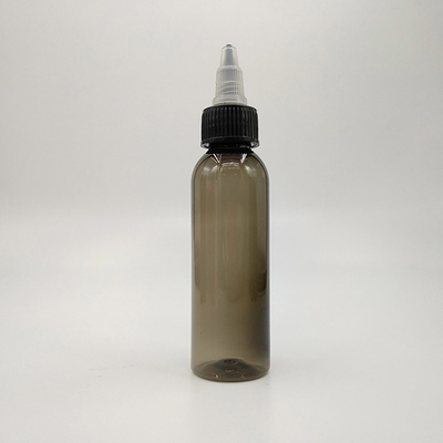 Panel de etiquetas personalizado Botellas de plástico de punta de tornillo para envases líquidos