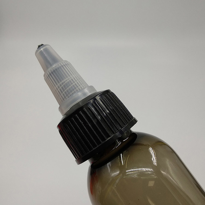 Panel de etiquetas personalizado Botellas de plástico de punta de tornillo para envases líquidos