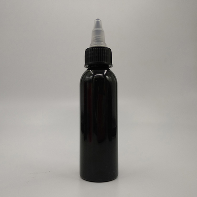 Panel de etiquetas personalizado Botellas de plástico de punta de tornillo para envases líquidos