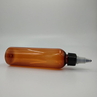 Impresión personalizada de botellas pequeñas de plástico de 70 ml con tapas de tornillo