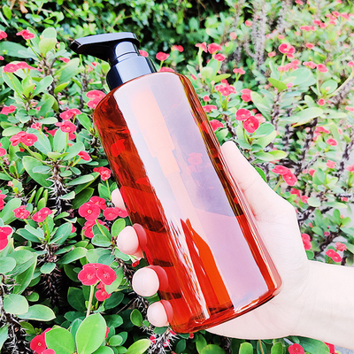 Material de collar PE Botellas de loción de plástico de 30 ml 50 ml 60 ml con muestra proporcionada