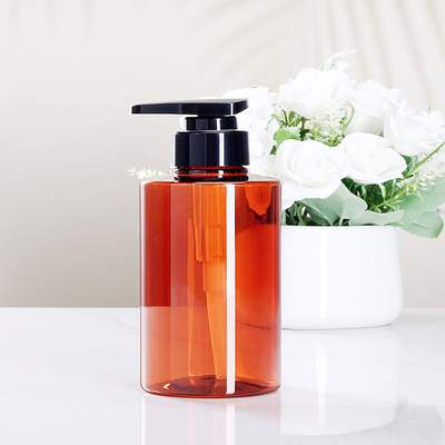 Material de collar PE Botellas de loción de plástico de 30 ml 50 ml 60 ml con muestra proporcionada