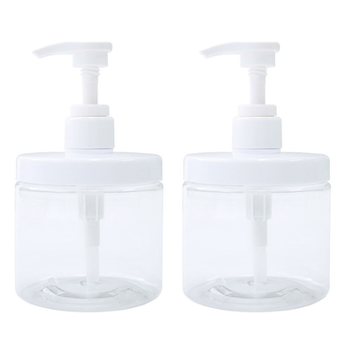 Material de tapa electroplacada UV de plástico con cierre con tapa abatible Botellas de loción de plástico con cuerpo de PET