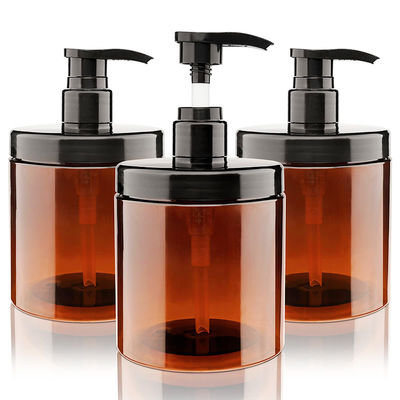 Contenedores de crema de plástico con tapa electroplacada UV, transparentes, adecuados para formulaciones sensibles que requieren protección UV