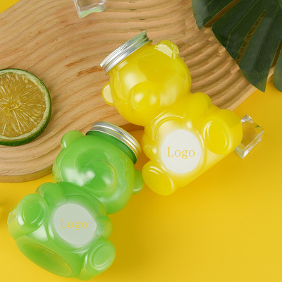 Botellas cuadradas de té de leche con capacidad de agua de 120 ml 250 ml 350 ml 500 ml