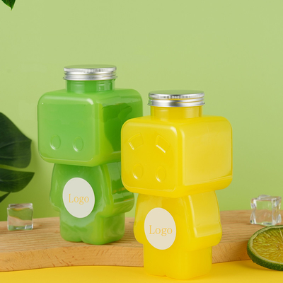 Jarras de té de burbujas redondas cuadradas Solución práctica para servir bebidas