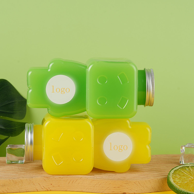Jarras de té de burbujas redondas cuadradas Solución práctica para servir bebidas