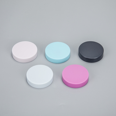 Logotipo personalizado Jar cosmético de plástico con superficie lisa e impresión personalizada