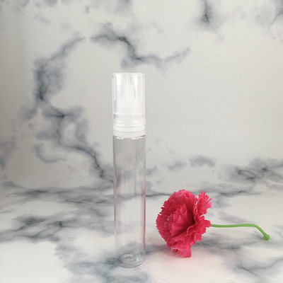20 ml PET Cuerpo blanco translúcido con tapa negra Botellas de plástico para jugo de aceite Evidente de manipulación