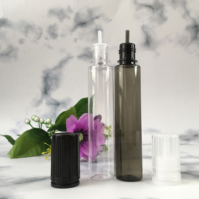 30 ml Chubby Gorilla LDPE PET plástico Unicornio Presionar Botella 10 paquetes Botella de goteo Transparente Negro Reutilizable Proof Child