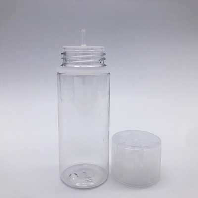 Impresión a medida Botella de líquido de color transparente para embalajes transparentes