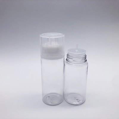 Impresión a medida Botella de líquido de color transparente para embalajes transparentes