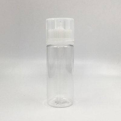 Botella de líquido transparente E 10 ml 15 ml 30 ml 60 ml 80 ml 100 ml con tapa de tornillo