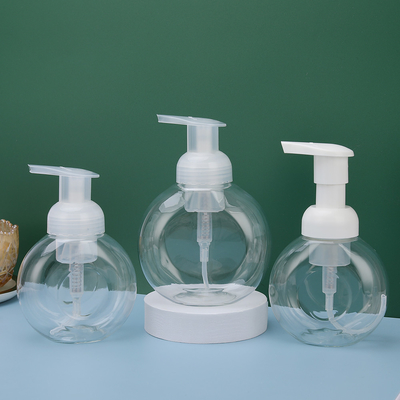Fabricante Vacío 100Ml 250Ml 450Ml PET Cuadrado Rectángulo Shampoo Spray Pump Loción Botella Cosmética Botella de plástico