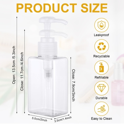 Botellas de humectante artificial de 50 ml perfectas para cremas hidratante