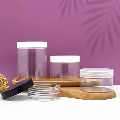 Contenedor de plástico transparente de PET de 30 ml con tapa