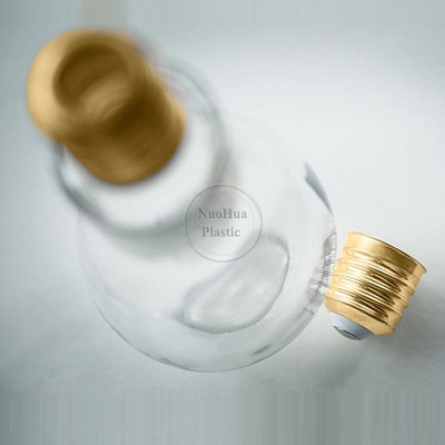 Botellas modernas de té de leche aisladas con tornillo en la tapa 0,5 kg Peso 120ml-500ml Capacidad