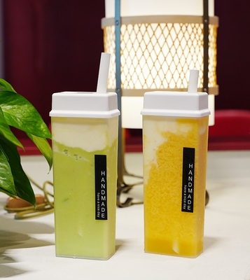 Jarrones de té de burbujas modernos aislados con mango Proof de fugas Diseño 120ml 250ml 350ml 500ml