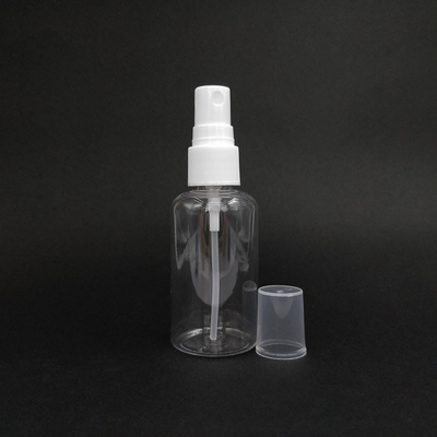 Botellas de spray de plástico PET redondas clásicas Superficie lisa Varias capacidades para uso diario