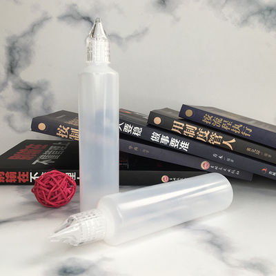 Botellas de dispensador de goteadores de superficie lisa con tapas de goteador duraderas perfectas para cosméticos farmacéuticos y laboratorios