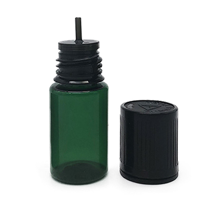 Logotipo personalizado Botella de líquido redonda E con tapa de tornillo Impresa con pantalla PET