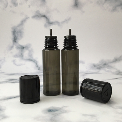 Botellas pequeñas de PET redondas frescas para líquidos con tapa de tornillo a prueba de niños Varias capacidades