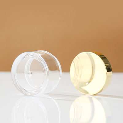 Tarro de plástico cosmético personalizado / Tarro de belleza de plástico con diseño personalizado y opciones de impresión
