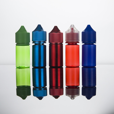 Botellas de gotero líquido PET de 10 ml a 100 ml personalizables con tapa de tornillo a prueba de niños