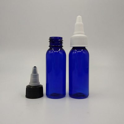 Botellas de 15 ml 30 ml 50 ml 70 ml 80 ml 100 ml tapas de plástico con rosca con impresión personalizada