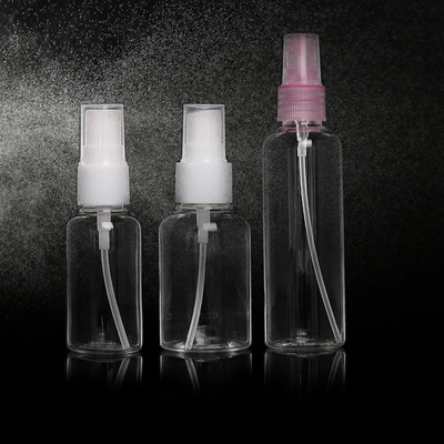 Botellas de PET transparentes con estilo clásico redondeado
