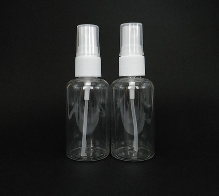 Botella de pulverización de plástico de gran capacidad 100ml 120ml 150ml 200ml 250ml 500ml Ambar blanco claro azul PET