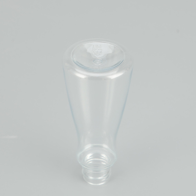 Botella de aerosol de PET transparente con diseño clásico