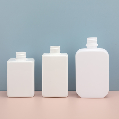 Flip top Botellas redondas de loción PET 300 ml Botellas claras para un cuidado eficaz del cuerpo