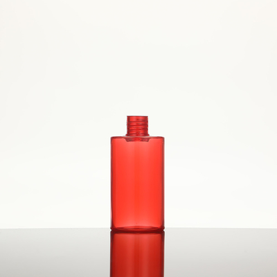 Botellas de loción PMMA con electroplacado UV Collar personalizable Blanco con tapa transparente