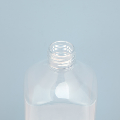 Botellas de loción de 250 ml, 300 ml y 500 ml sin petróleo con tapa electroplada UV