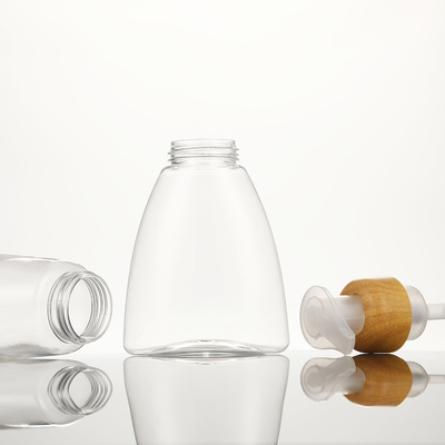 Collar PET Flip top Botella de loción de 50 ml Tamaño para embalaje cosmético