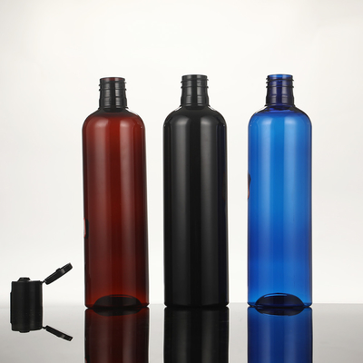 Botellas de ungüento de plástico transparente personalizables con opciones de color blanco / personalizado