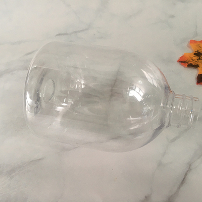 Botella redonda de bomba de champú PETG de 118 mm para cosméticos