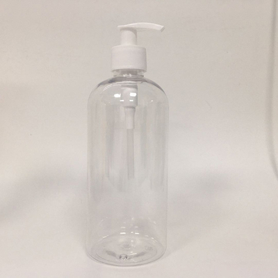 Botella de bomba PETG 20/410 Especificación para champú de cosméticos - Diseño de logotipo personalizable