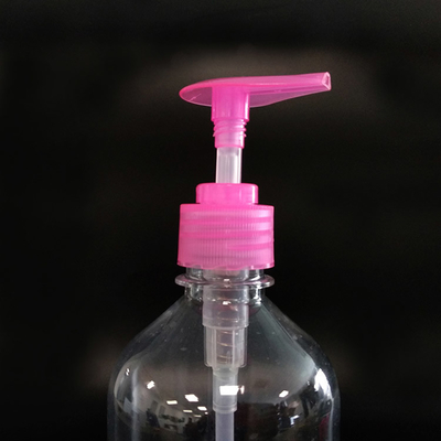 Botella de pulverización con gatillo de tipo cilindro con bomba de gatillo transparente