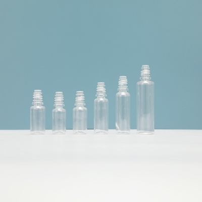 Botellas de líquido E transparentes a prueba de niños personalizables Varios tamaños disponibles para diseño de logotipo personalizado.