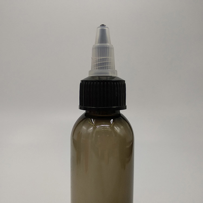 Botellas de plástico transparente con tapa de tornillo con sellado personalizable para almacenamiento de líquidos