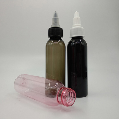 Botellas de plástico de punta de tornillo personalizadas con múltiples capacidades para almacenamiento de líquidos