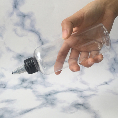 Botellas con tapa de tornillo PET de 80 ml para artículos de cuidado personal