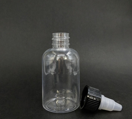 Jarrones de plástico de tornillo transparente para una fácil distribución Rango de capacidades 15ml - 100ml