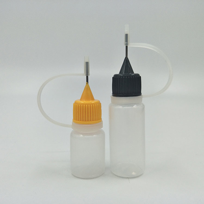 Botellas de gotero de vidrio liso con tapa de tornillo para aceites esenciales y aromaterapia